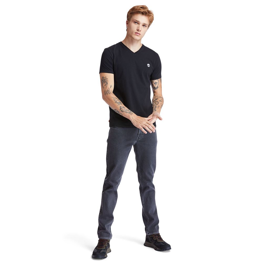 Timberland Παντελονια Ανδρικα Γκρι - Sargent Lake Stretch Denim Jeans - Greece 7125439-XM